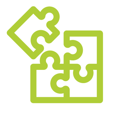 Icon für Lösungsorientierung